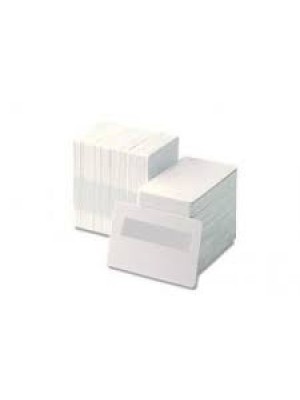 Tarjetas blancas de PVC con Panel de firma - 500 piezas